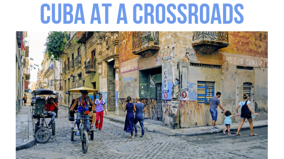 Cuban people on a Cuban Street