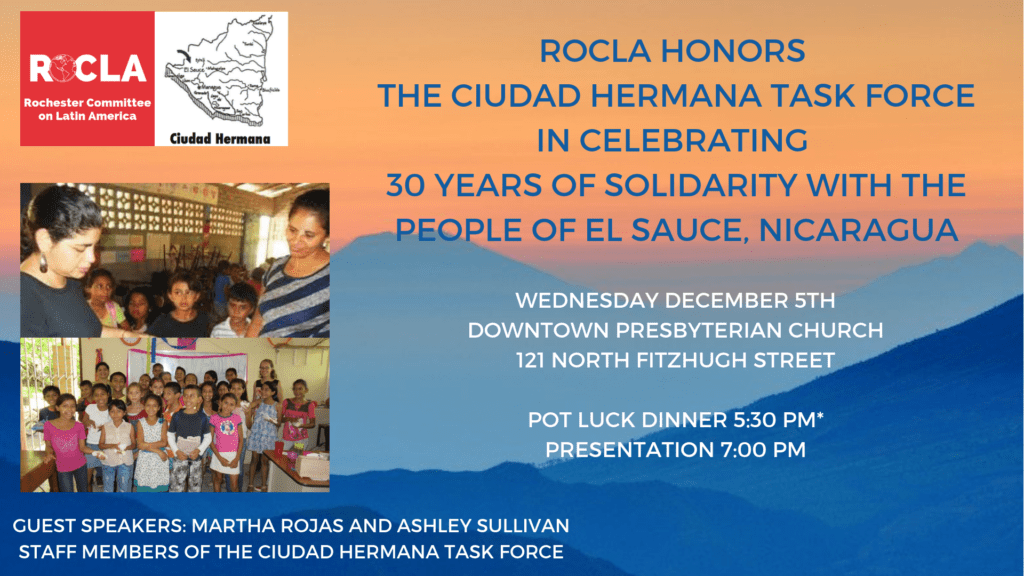ROCLA and Ciudad Hermana Celebration