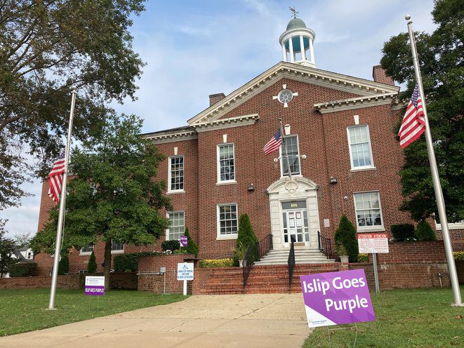 Islip Goes Purple