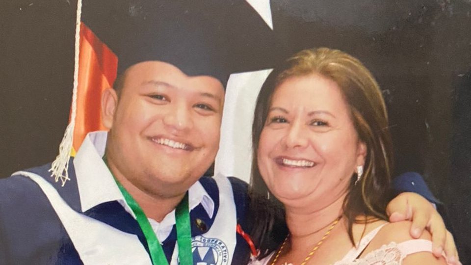 Martha Liria Sepúlveda Campo, 51, pictured with her son, Federico Redondo Sepúlveda