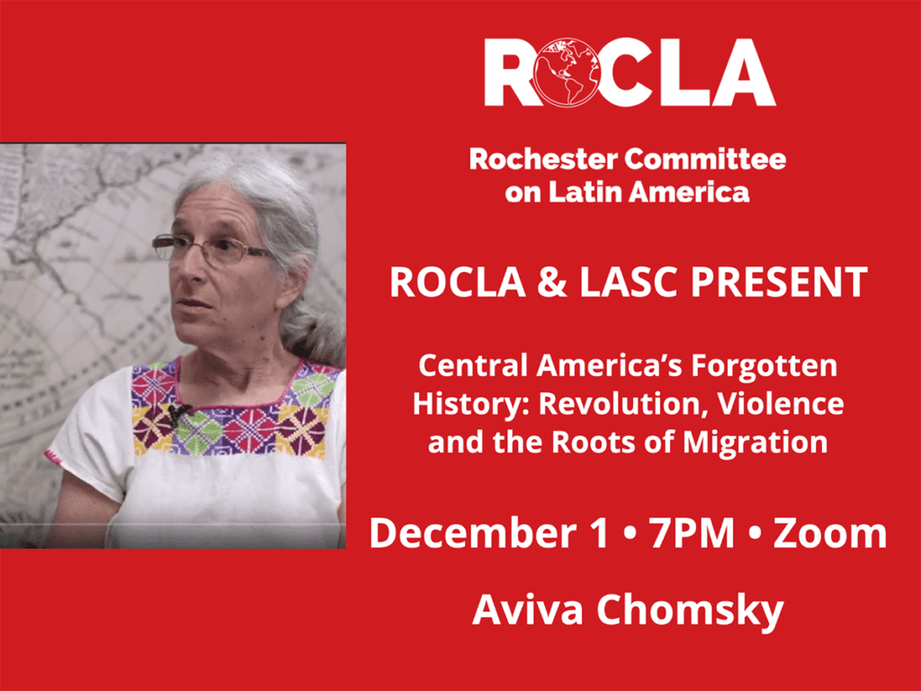 Aviva Chomsky ROCLA Dec 2021