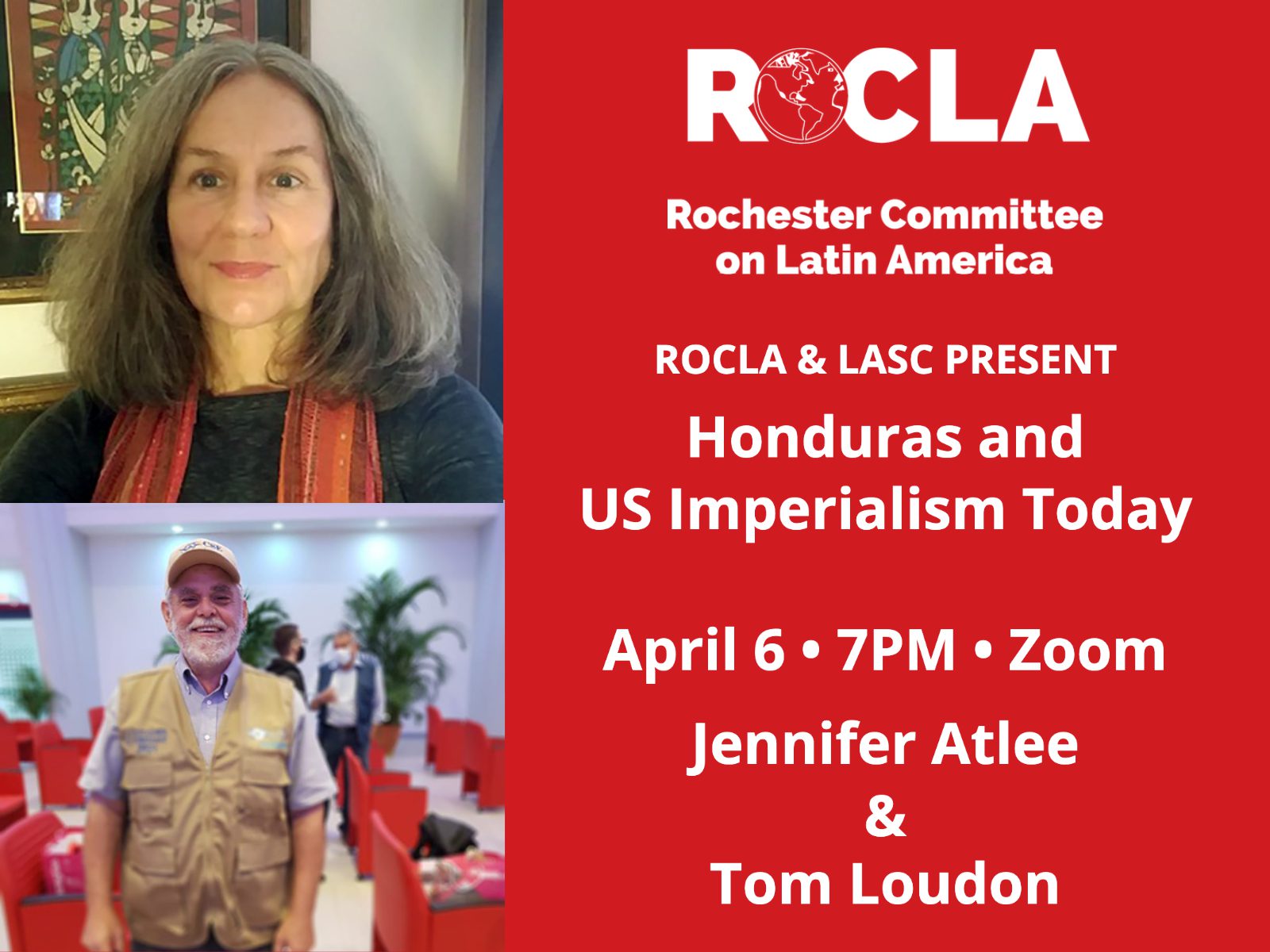 Honduras and US Imperialism Today - April 6, 2022 7PM